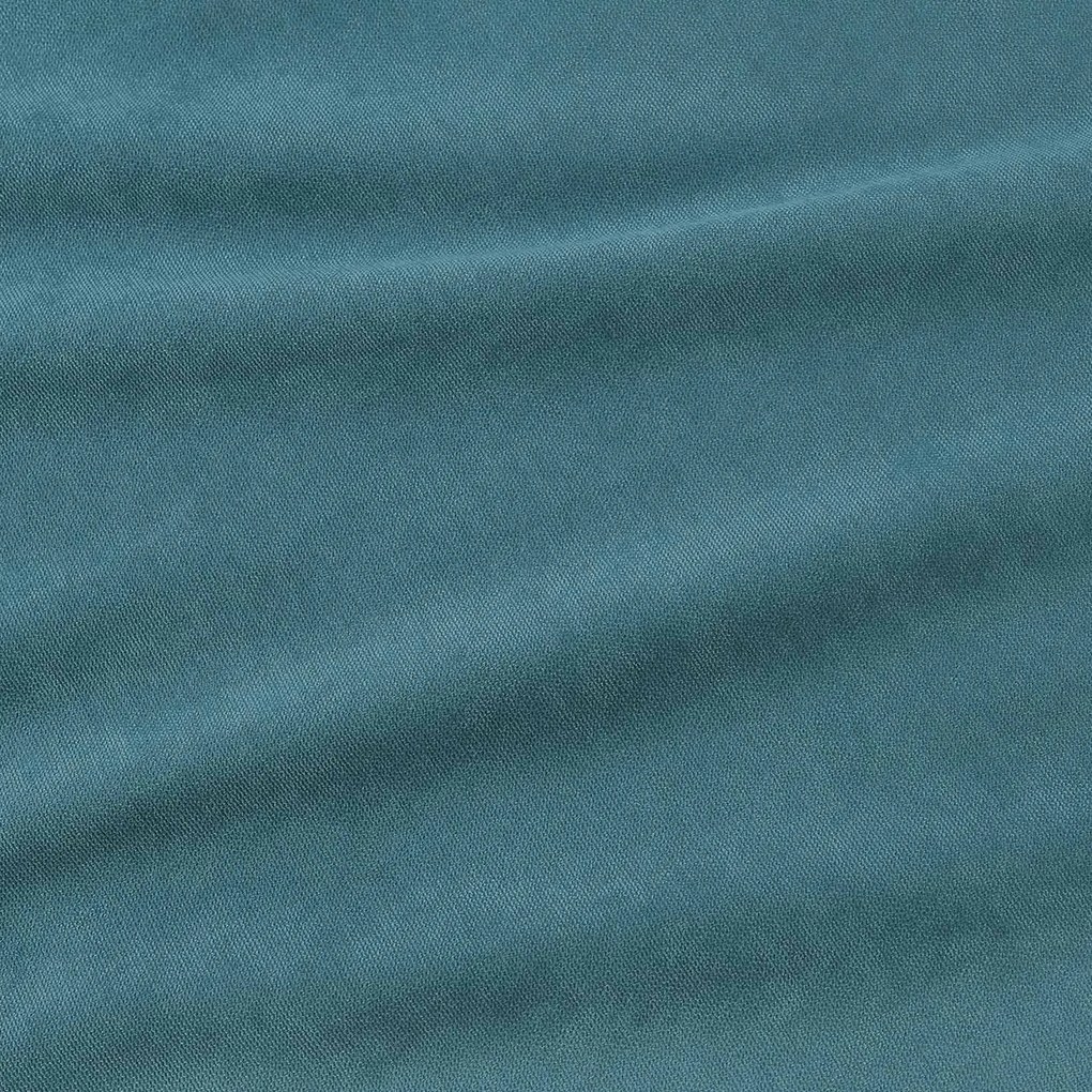 Goldea marbella díszfüggöny - petrolkék 140x135 cm