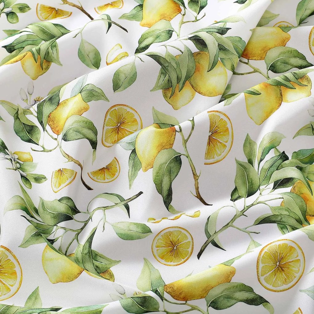 Goldea dekoratív párnahuzat - citromok 50 x 70 cm