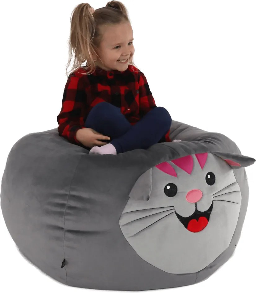 Babzsák, szürke szövet, BABY TYP 1
