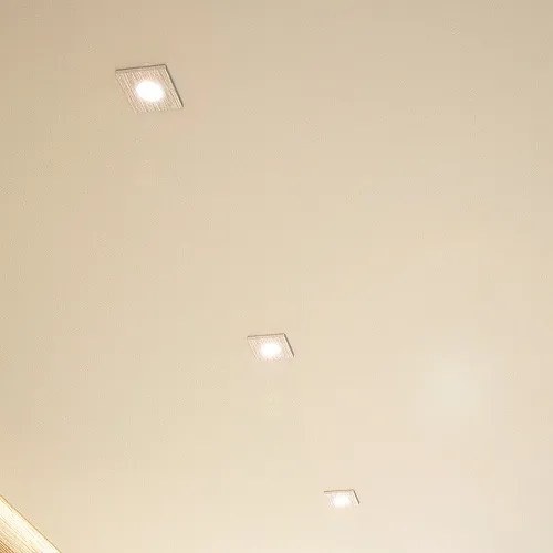 RENDL R10574 ASTOR SQ Fürdőszobai Beépíthető Lámpa Szálcsiszolt Alumínium IP20
