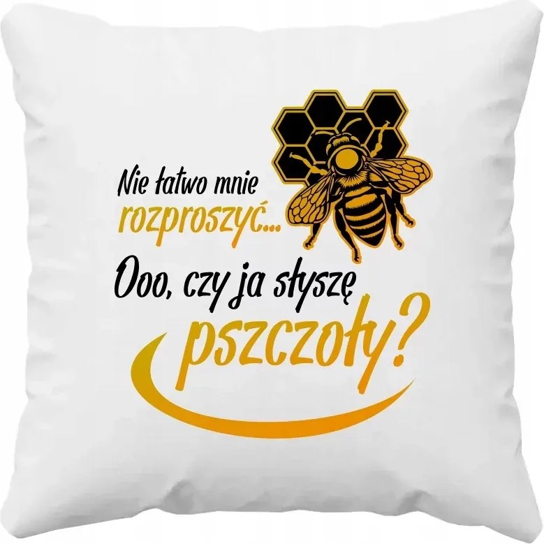 Nem könnyű elvonni a figyelmemet... Ó, hallom a méheket? Méhész Párna