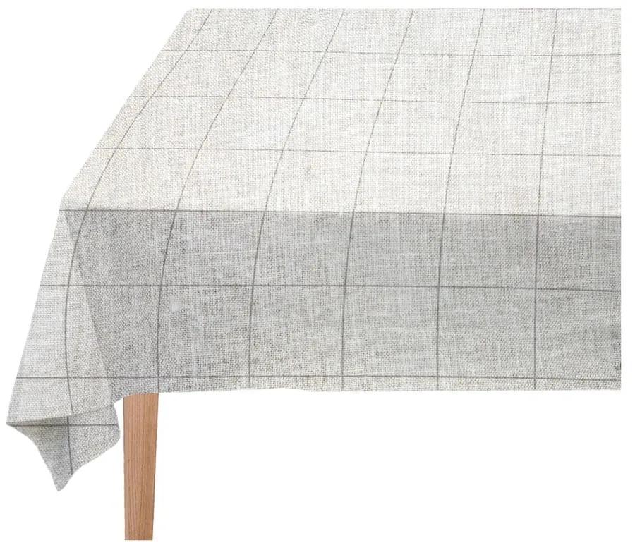 Grey Lines asztalterítő, 140 x 140 cm - Linen Couture