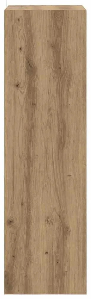 Könyvespolc kézműves tölgy 40 x 30 x 103 cm Faanyag
