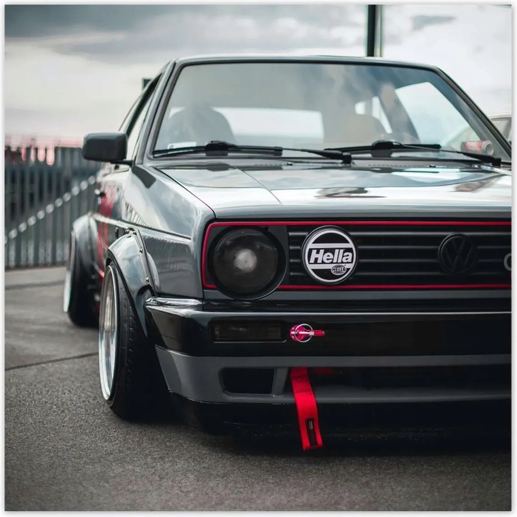 Poszterek 100x100 Volkswagen Golf 2 Dupla