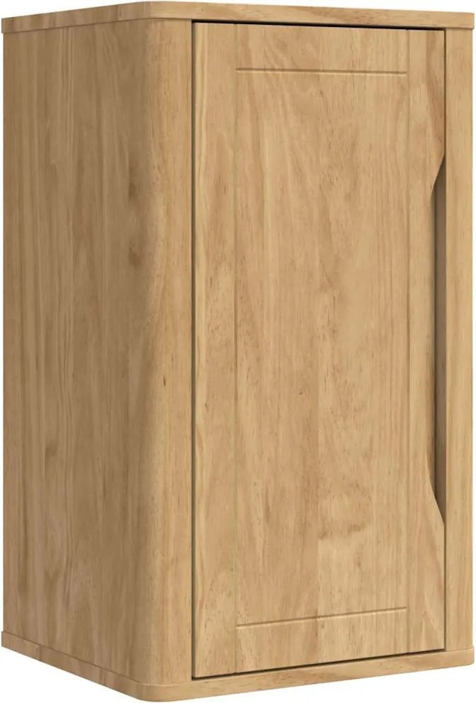 vidaXL Fürdőszobai faliszekrény FLORO Faggyú barna 35 x 30 x 60 cm