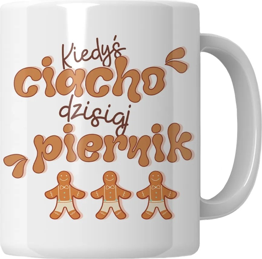 Bögre Egyszer Sütemény Ma Mézeskalács Ajándék Fiú Férj Férfi