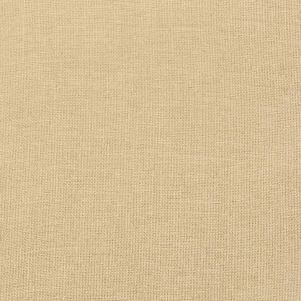 2 db melange bézs szövet kerti padpárna 200x50x7 cm