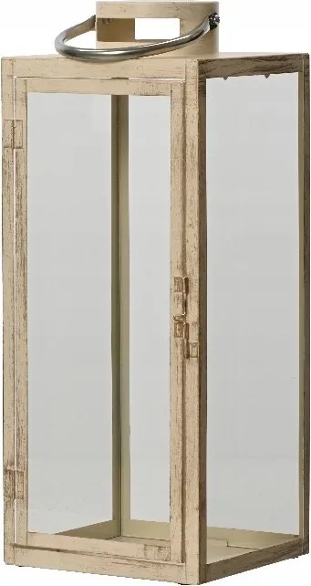 Dekorációs lampion elegáns 48x18,5x18,5 cm