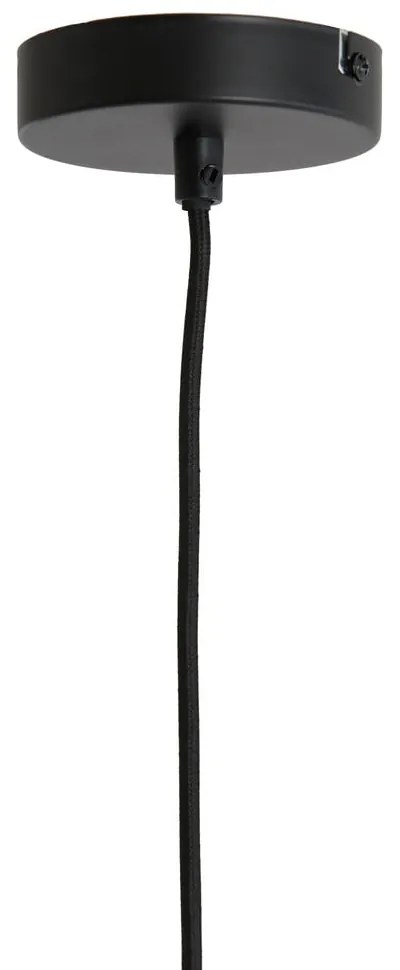 Borvörös függőlámpa textil búrával ø 60 cm Malacia – Light &amp; Living