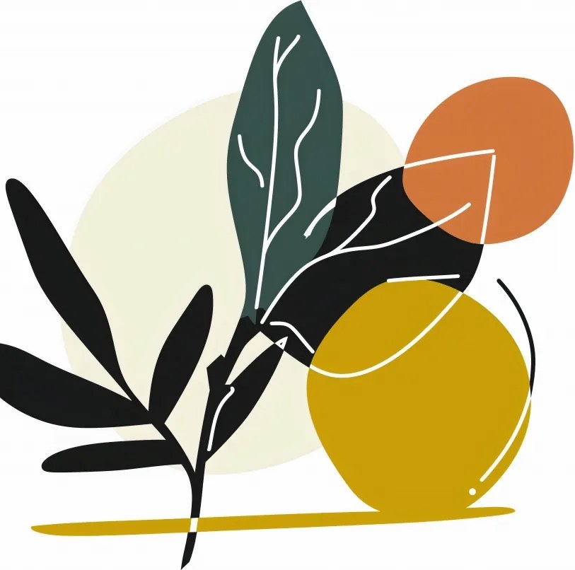 Poszter 50x65cm Elegáns Flóra