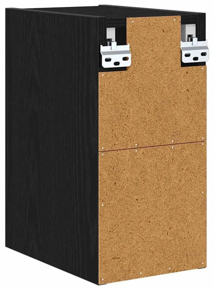 Függő szekrény Riga Fekete tölgy 20 x 29,5 x 40 cm Faanyag