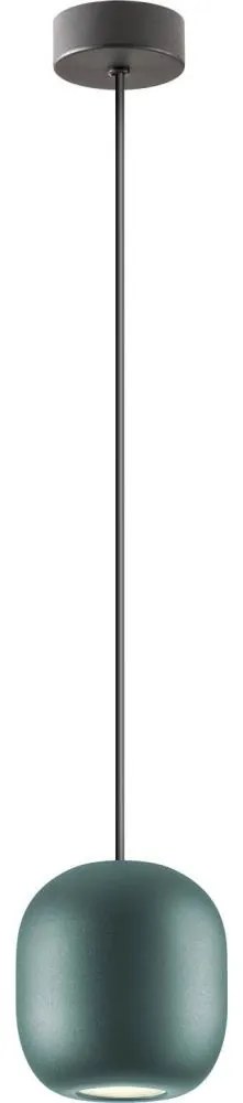 Redo 01-3478 - Csillár zsinóron BOOM 1xGU10/10W/230V átm. 12 cm zöld