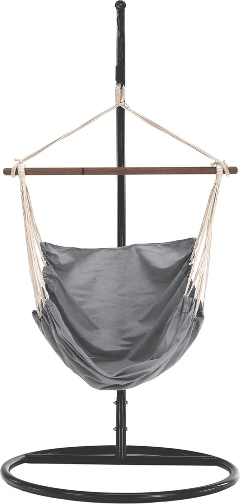 Függő szék, fehér/szürke, LINDO NEW