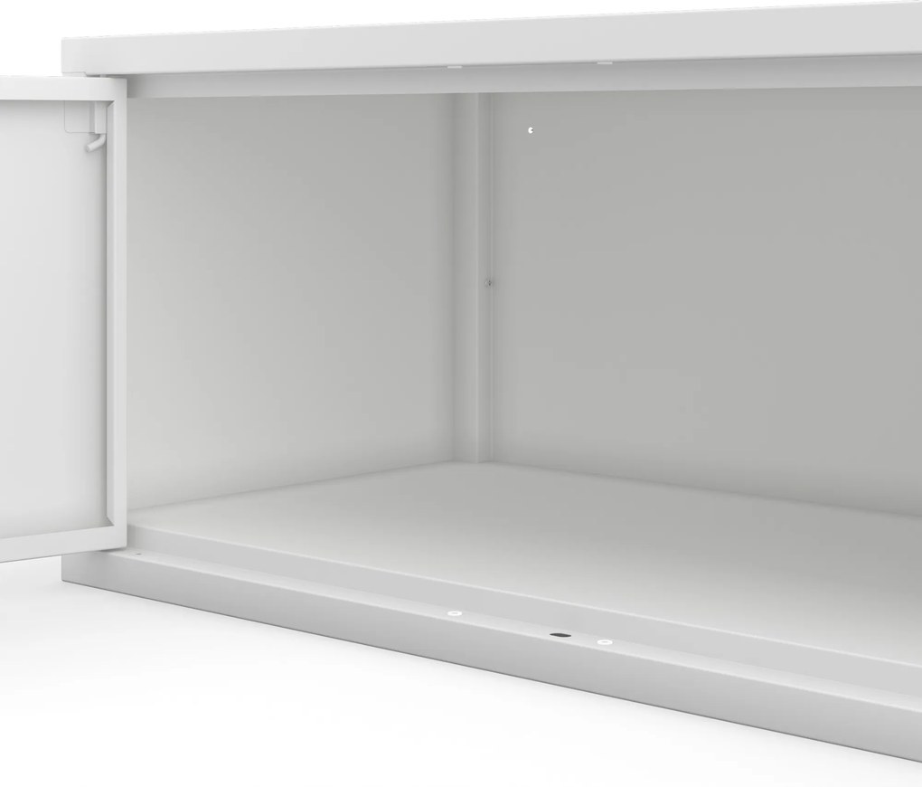 Szekrény-felépítmény, fehér, 800x380x400 mm: EWA