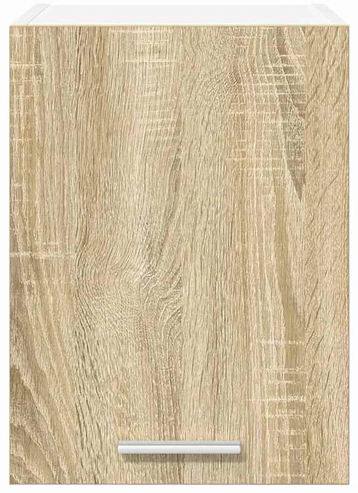 Függő szekrény Riga 2 pcs Sonoma tölgy és fehér 30 x 31 x 40 cm