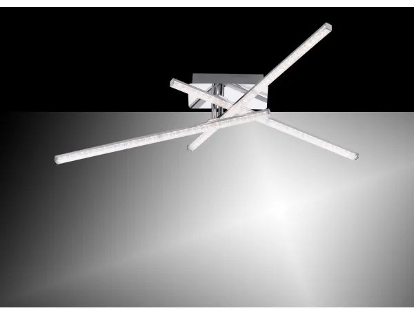 Leuchten Direkt 11293-17 - LED Felületre szerelhető csillár SIMON 3xLED/5W/230V fényes króm