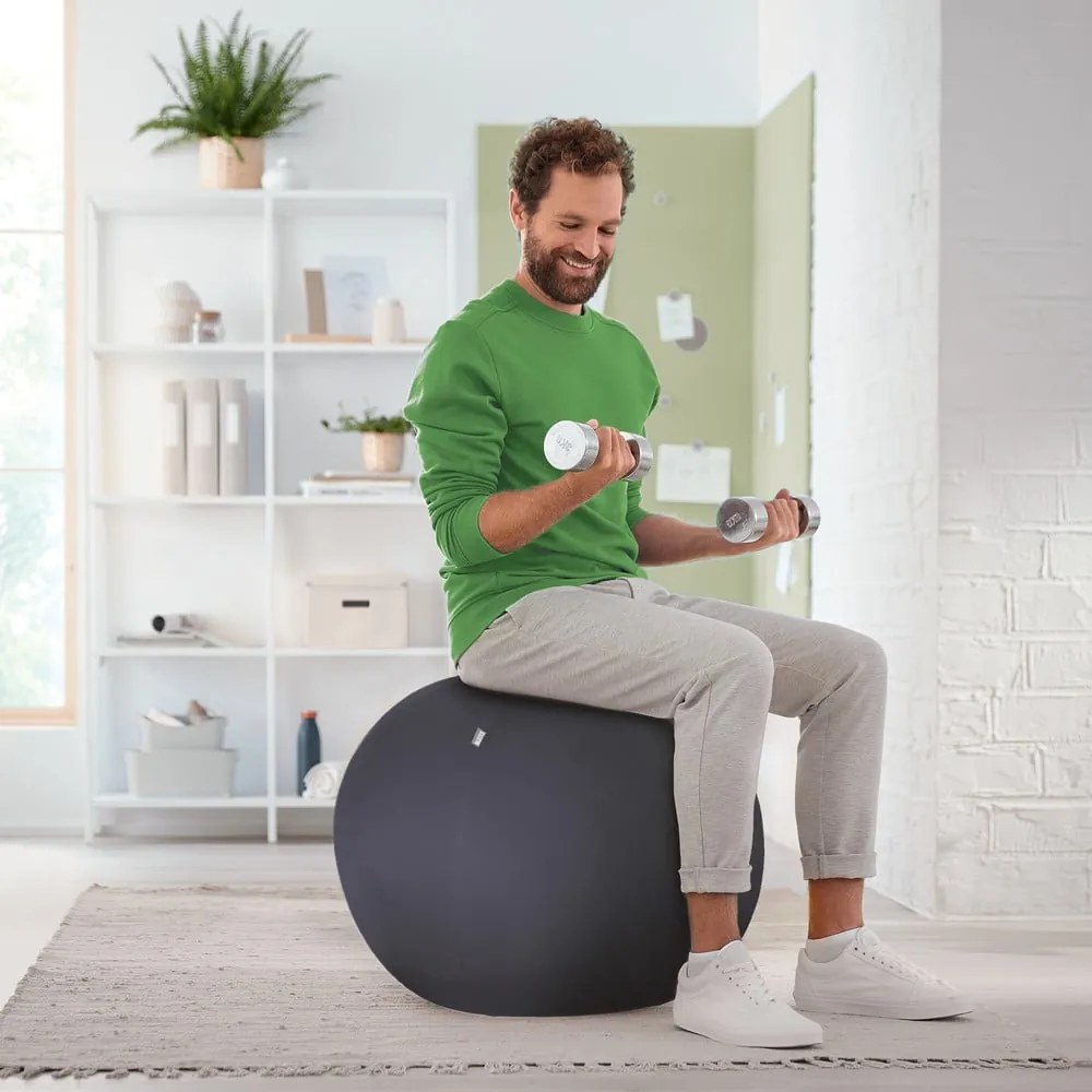 Ergonomikus ülőlabda súllyal ø 75 cm Ergo – Leitz