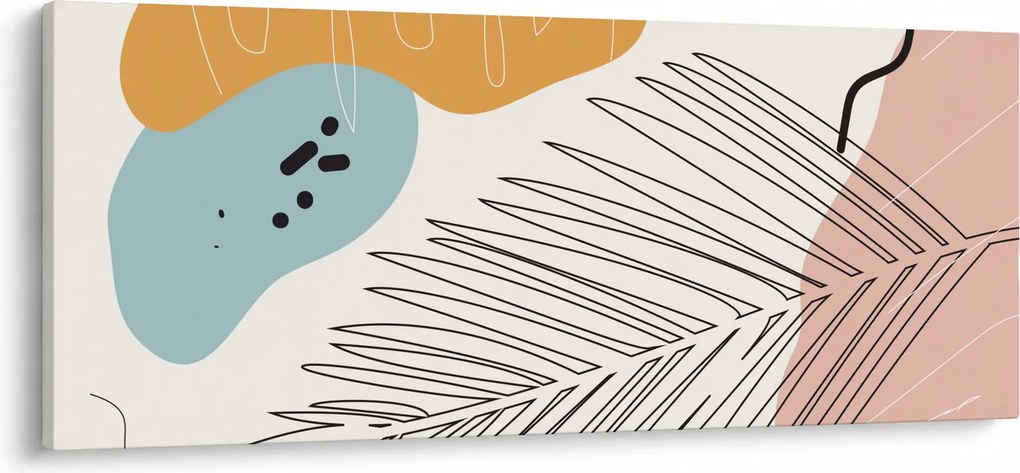 Kép - Levél illusztráció (120x50 cm)