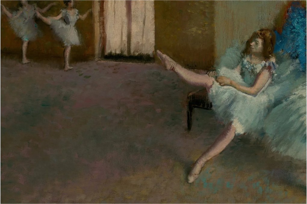Kép - Edgar Degas, Before the Ballet, reprodukciók (90x60 cm)