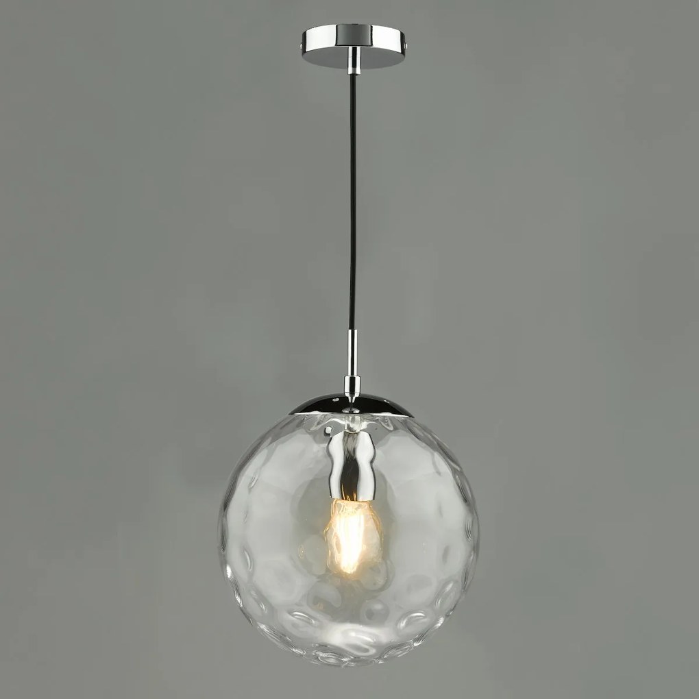 Dar Lighting modern függeszték ripple csiszolt króm darsp71-rip8808