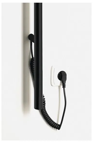 Sapho - Elektromos törölközőszárító PASADOR 30W/230V 150 cm matt fekete