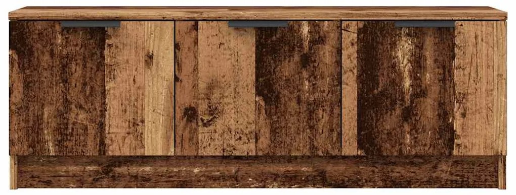 vidaXL TV szekrény Régi fa 102x35x36,5 cm Gépelt fa