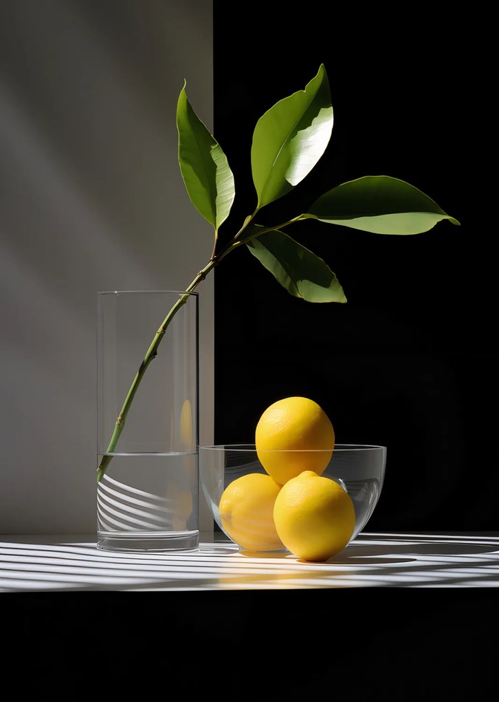 Poszter 64x90cm Citrusos elrendezés