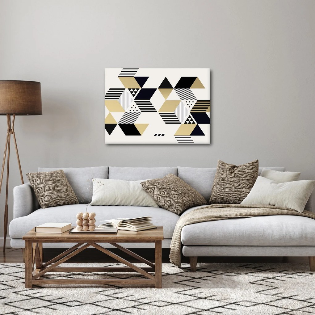 Kép - Geometriai formák N⁰1 (70x50 cm)