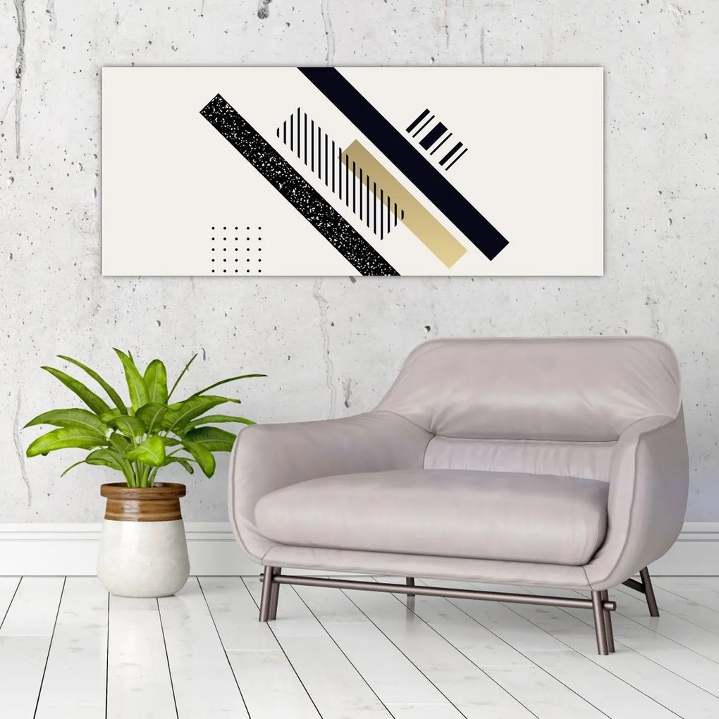 Kép - Geometriai formák N⁰5 (120x50 cm)