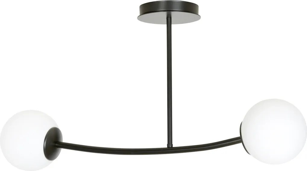 EMIBIG 1024-2 HALLDOR Modern Mennyezeti Lámpa Fekete E14 IP20