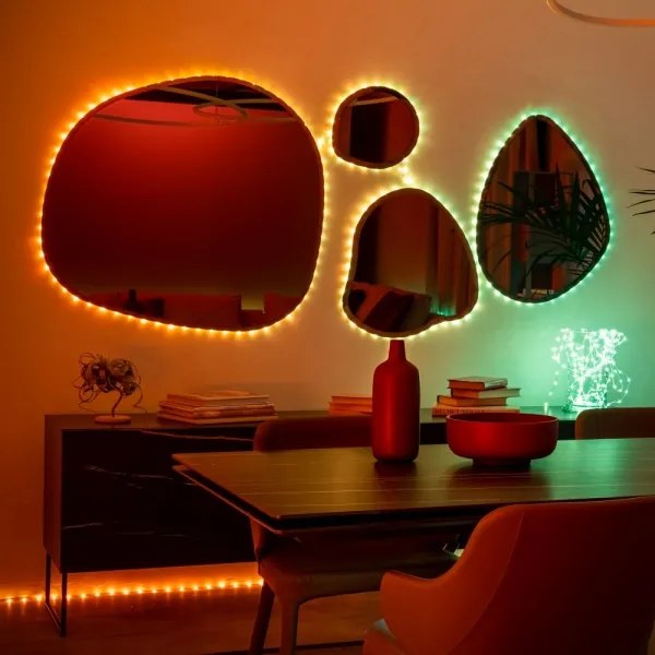 Twinkly TWD060STP-B - LED RGB Dimmelhető szalag DOTS 60xLED 3 m Wi-Fi USB
