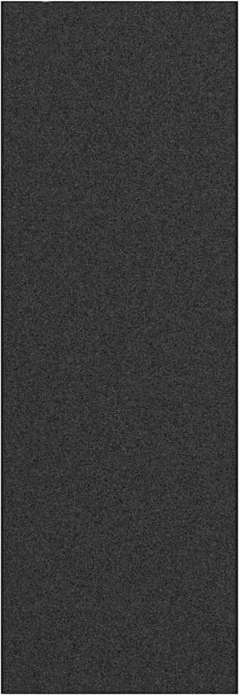 vidaXL Ajtószőnyeg Egyéb Antracit és fekete 120 x 350 cm