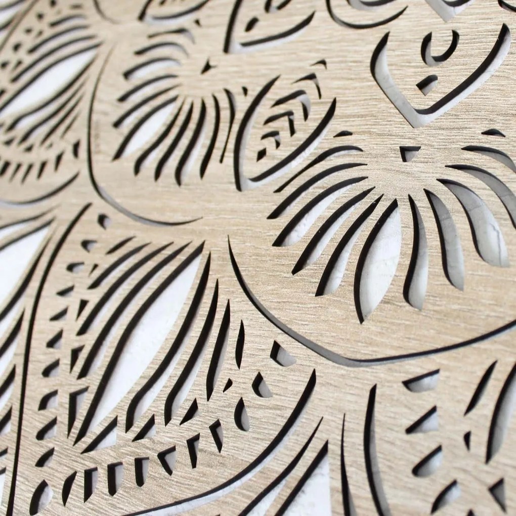 DUBLEZ | Lótuszvirág mandala - 3D falikép | Fali kép