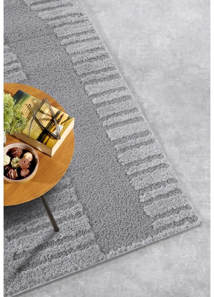 Szürke szőnyeg 160x235 cm Bartoux Light Grey – Elle Decoration