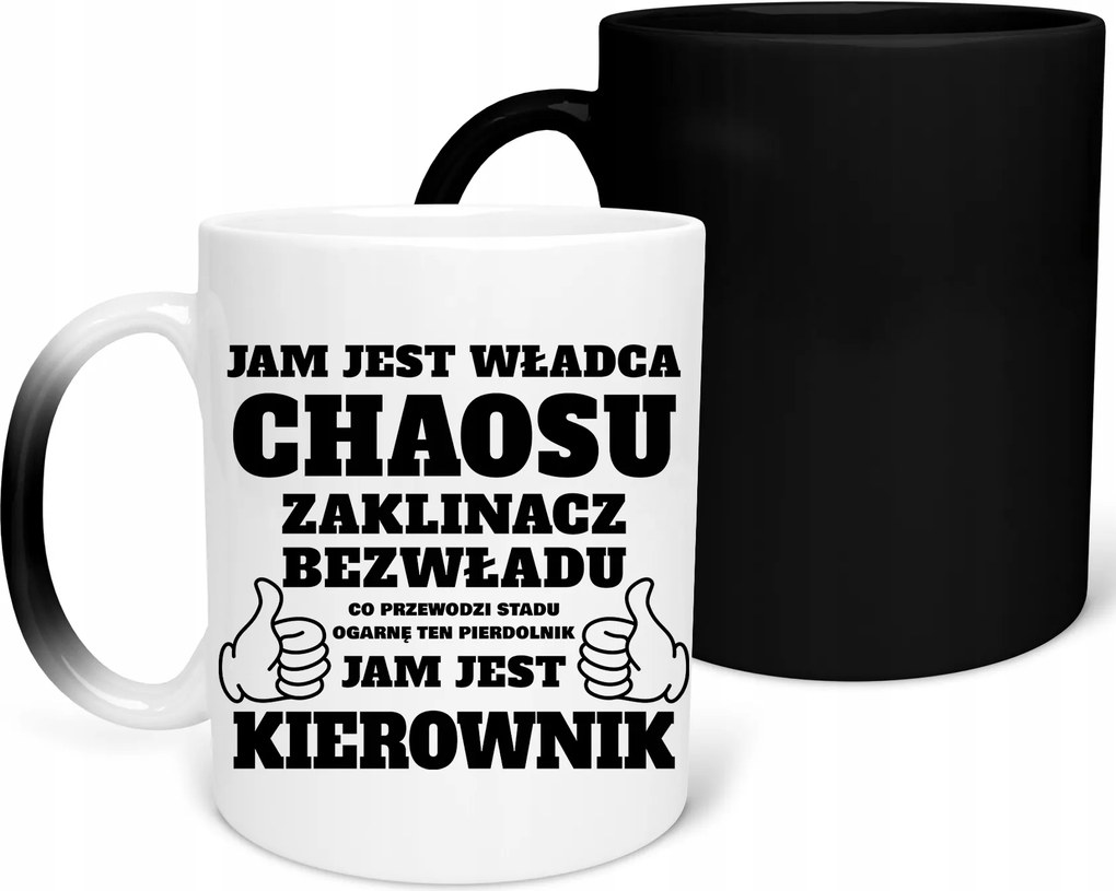 Mágikus Bögre Vezetőnek Születésnapi Ajándék Karácsonyra 330 ml +csomag