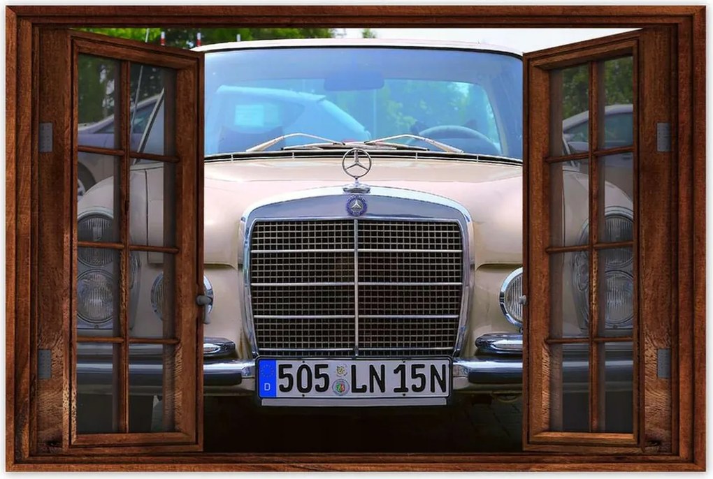 Poszterek 90x60 Klasszikus Mercedes