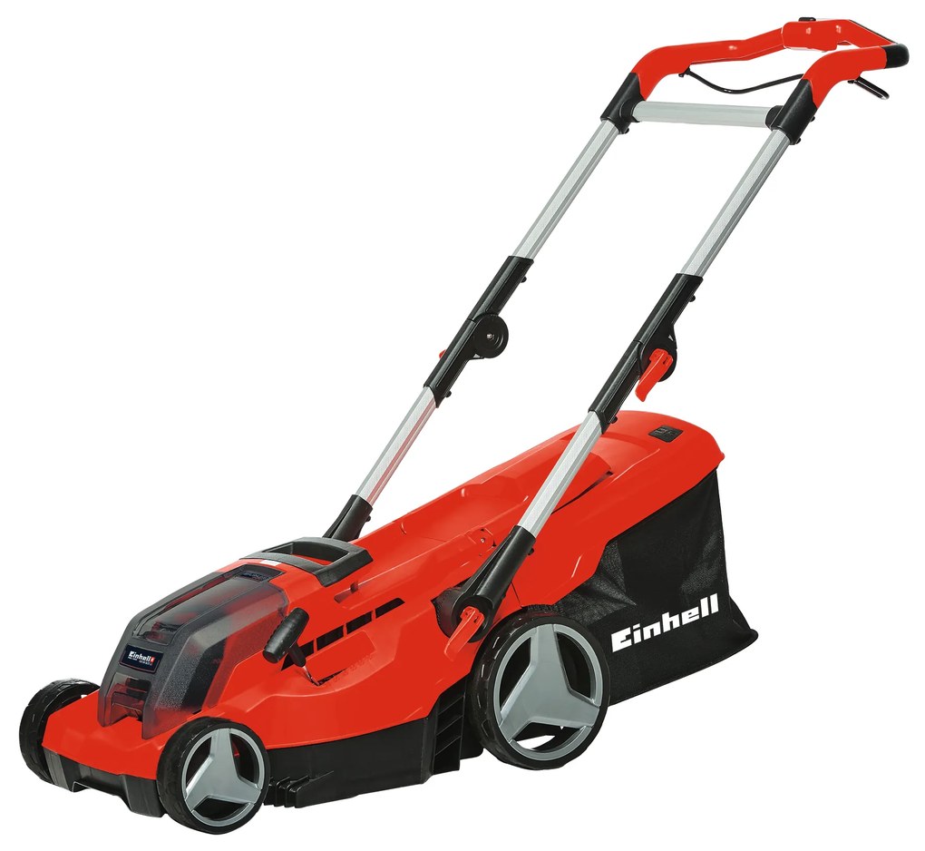 Einhell GE-CM 36/37 Li-Solo 45L akkus fűnyíró fűgyűjtővel akkus és töltő nélkül