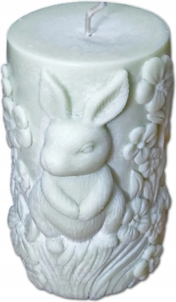 Kézzel készített illatos szójagyertya Húsvét