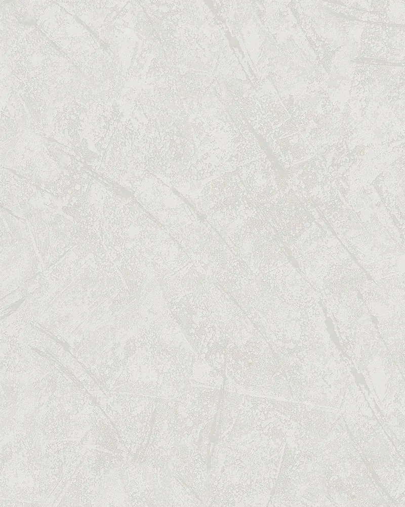 Szürke dombornyomott tapéta dörzsölt vakolat gyöngyházfényű basic tapéta elemekkel