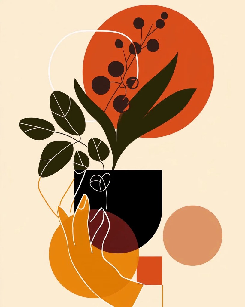 Poszter 40x50cm A természetesség érintése