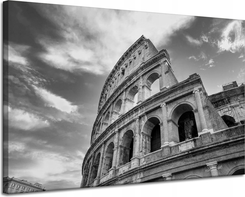 Vászonkép Colosseum Antik csan-fehér 120X80