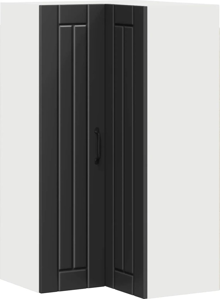 vidaXL Konyhaszekrény Fekete 57 x 57 x 100 cm Faanyag