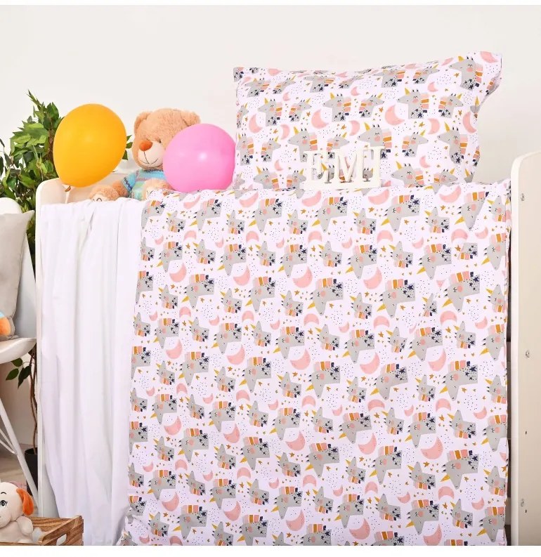 EMI Unikornis gyermek ágyneműhuzat, Gyerekgarnitúra 90x130 + 45x65