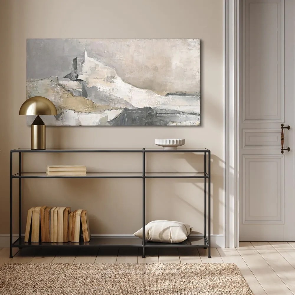 Kép kézzel festett részletekkel 140x70 cm Nordic Shapes – Malerifabrikken