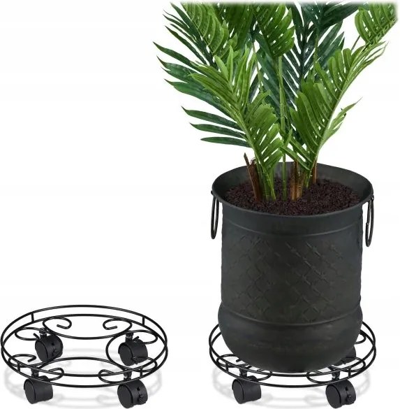 Virágtartó állvány 29 cm kerek állvány Gr127