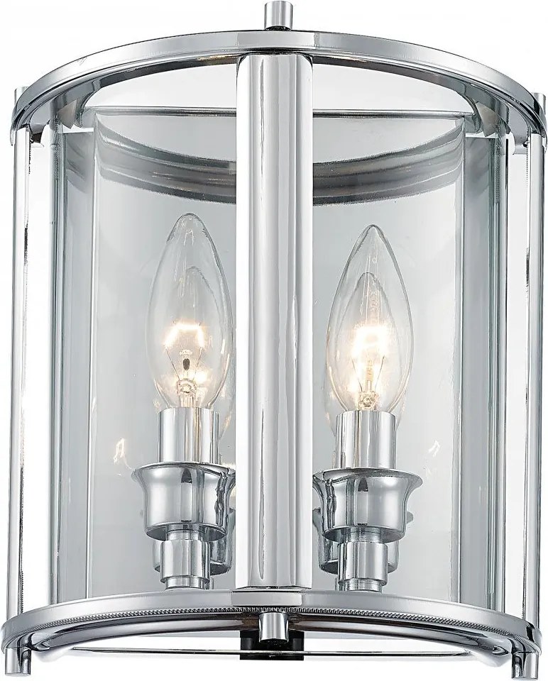 Cosmolight NEW YORK W02899CH Fali lámpa 2x40W/E14 IP20