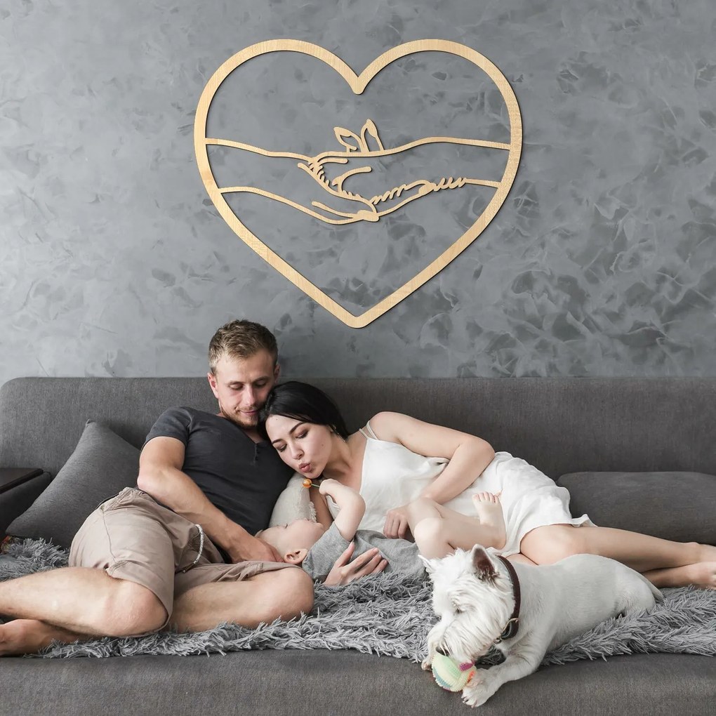 DUBLEZ | Fali dekoráció - Kutyaszeretet