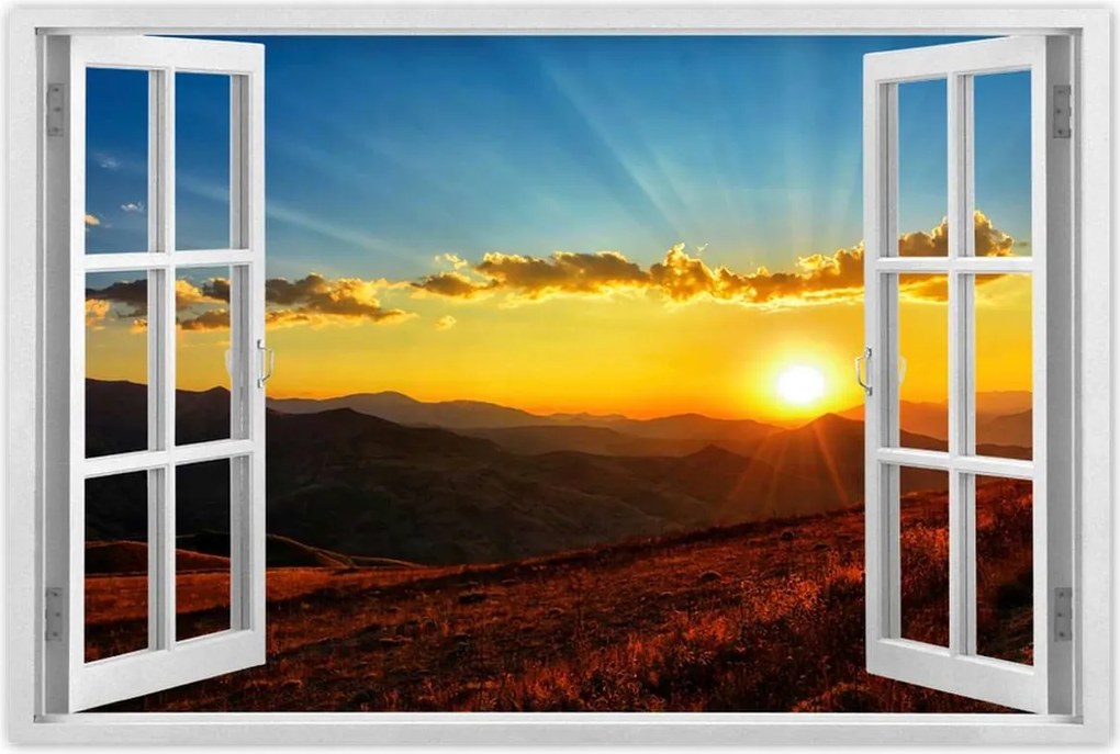 Poszterek 90x60 Gyönyörű naplemente