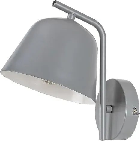 Rabalux malia beltéri fali lámpa e14 ip20 szürke indusztriális stílus