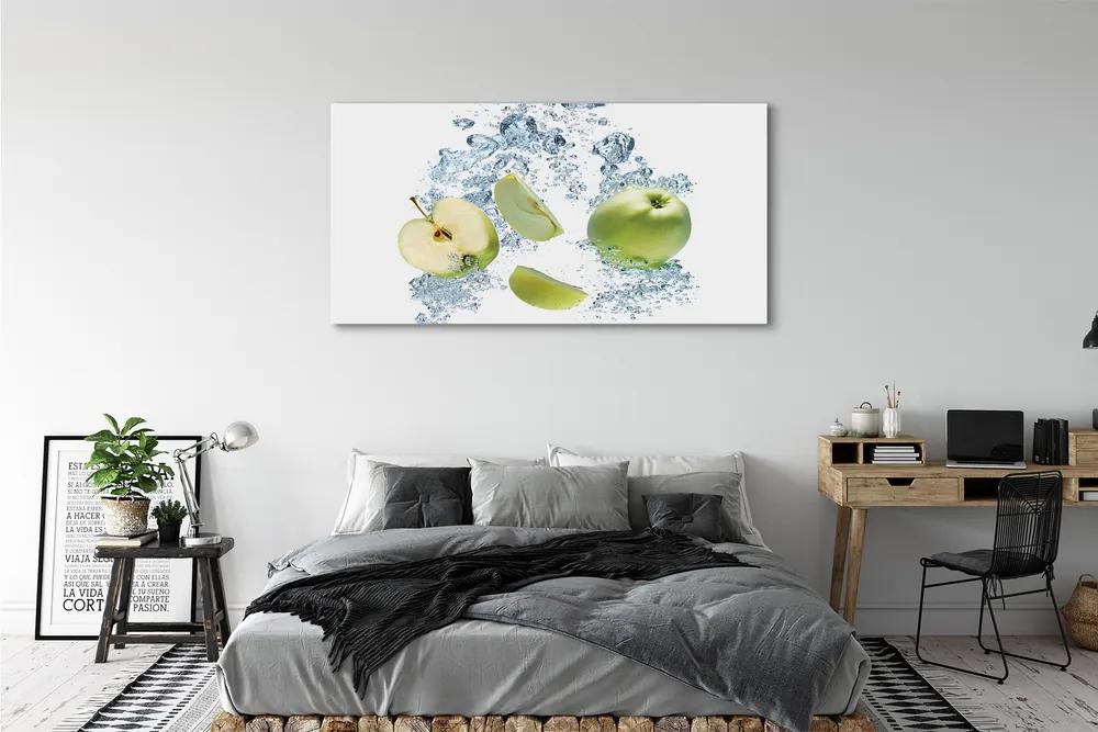 Canvas képek Víz alma szeletelve 120x60 cm